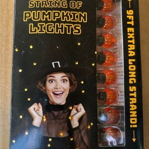 String of Pumpkin Lights